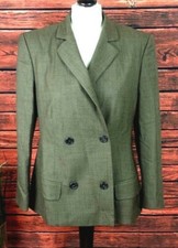 Veste blazer femme STRENESSE veste laine vierge stretch marron chiné taille 36