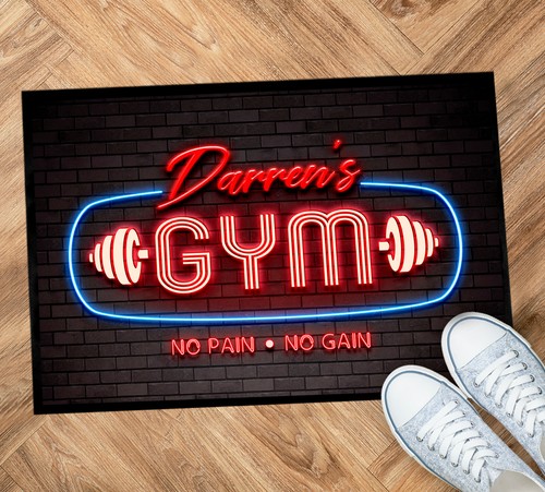 Personnalisé gym porte tapis - personnalisé,