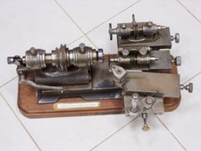 Rare machine à pivoter les cylindres Horloger Watchmaker Uhrmacher Antique 1880