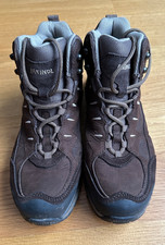 Meindl - chaussures femme hautes en cuir - taille 40  UK 6,5 - marron - bon état