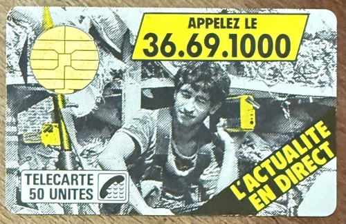 Journal téléphoné telecarte - journal,