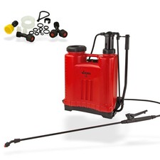 Pulvérisateur dorsal à pompe + lance - 18 litres D14953