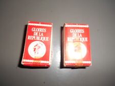 1 lot de 2 figurines collection "total" gloires de la republique avec leur boite