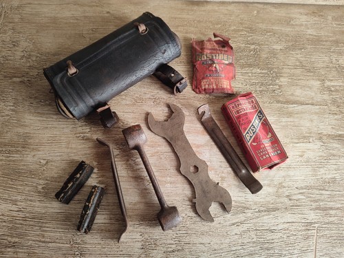 Trousse outils cuir vélo - trousse,