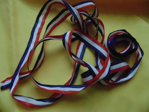 Metre ruban bleu blanc - metre,