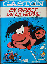 GASTON R4 En direct de la gaffe 1974 Franquin Delporte EO Première édition