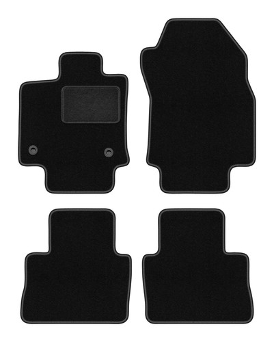 Tapis sol velours noir - tapis,