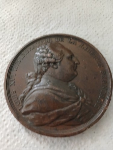 Médailles bronze louis - bronze,