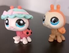 2 figurine PETSHOP Lady bug