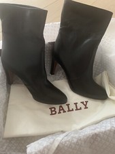Bally Calf Leather Boots Black
