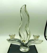 JOLI BOUGEOIR EN CRISTAL  