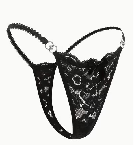 String noir dentelle - en,