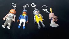 LOT DE 3 PORTE CLEFS PLAYMOBIL + 1 TITEUF