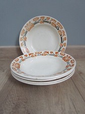 5 Assiettes creuses 22 cm  Art