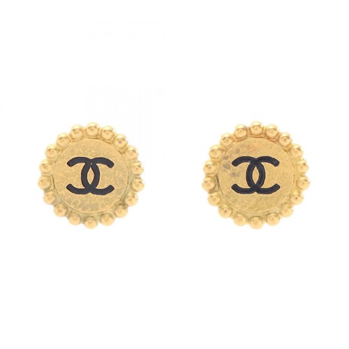 Boucle oreille ronde chanel - boucle,
