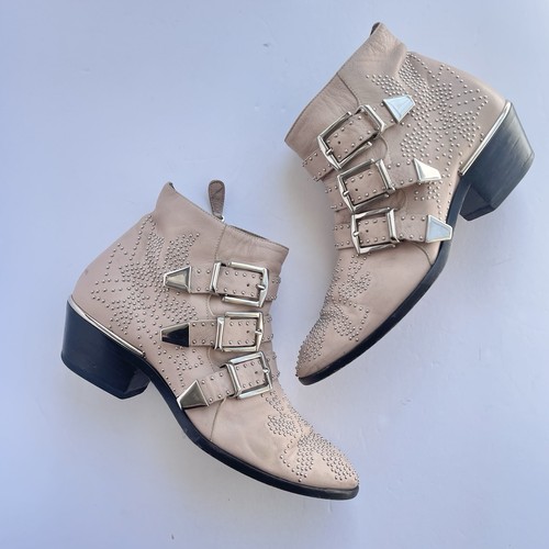 Chloe susanna nude leather - nude,