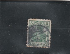 L5956 ALLEMAGNE EMPIRE Timbre N° Y&T 68 de 1902-04 " " Oblitéré