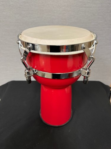 Djembe red fiberglass - djembe,