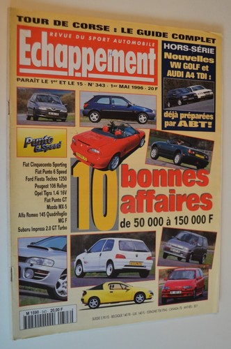 Revue echappement 343 mai - n°,