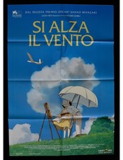 Affiche SI ALZA IL VENTO Hayao Miyazaki Animation Studio Ghibli Cinéma A411