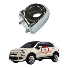 Cache D'Accès Pour FIAT 500x Depuis 2014 Avant Gauche SX CROMÉE