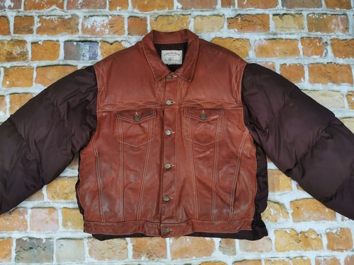 Chevignon vintage hiver cuir - chevignon,