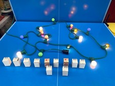 GUINGUETTE guirlande de noël lumineuse extérieure 6 m 15 ampoule Neuf B22 IP54 4