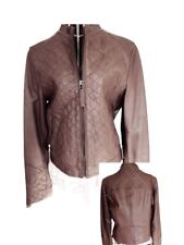 Veste marron Cuir d'agneau  Vintage Oakwood taille S