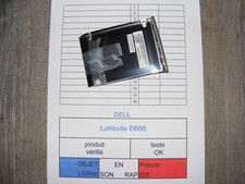 Caddy/caddie HDD (disque dur) + vis pour DELL Latitude D600
