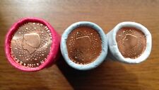DESTOCKAGE pays-bas 2001  3 rouleaux non aveugles 1 2 5 cents
