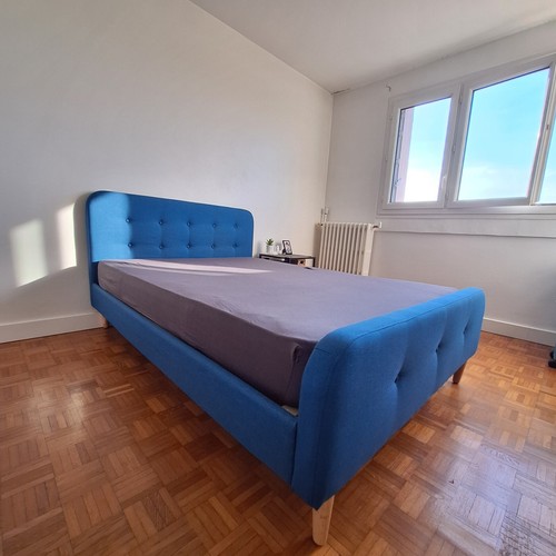 Lit scandinave couleur bleu