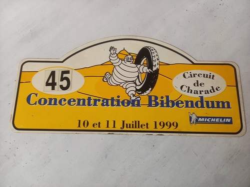 Michelin plaque rallye - plaque, 1999