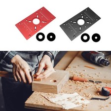 Plaque d'insertion de table de toupie M8 Kit de base de levage de toupie Outil