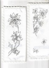 broderie 4 PORTE SERVIETTE ET FILS BRILLANT