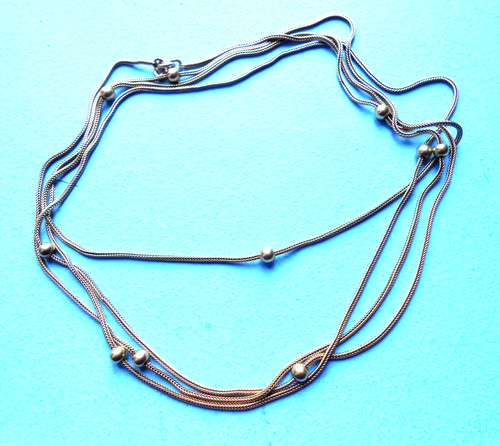 Joli collier sautoir ancien - collier,