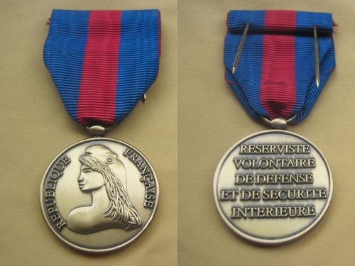 Médaille réservistes - médaille,