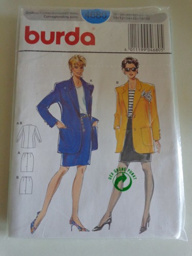 Patron burda 4680 - burda, mode