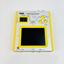Synthétiseur de phrase dynamique Korg KO-1 Kaossilator jaune d'occasion testé...