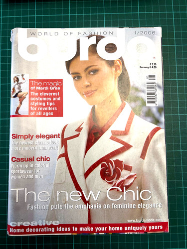 Burda magazine january - magazine, 2006
