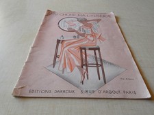 ancien catalogue LINGERIE