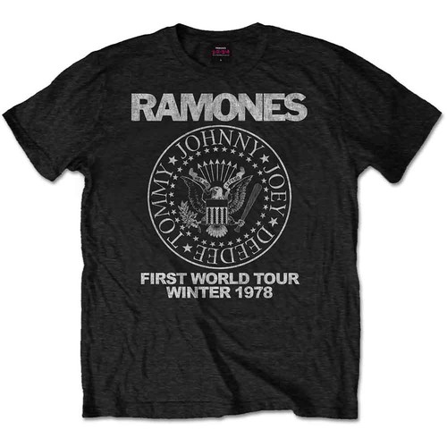 Ramones first world tour - first,