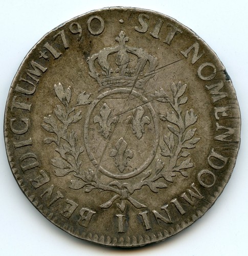 Louis xvi ecu - (1774-1792), aux