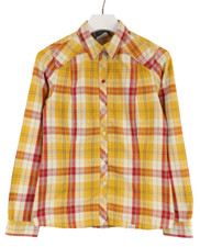 Chemise Slim Fit Femme JACK WOLFSKIN Taille M Style Western Carreaux Col Écarté