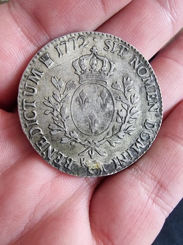 écu vieille tête 1772 - tête,