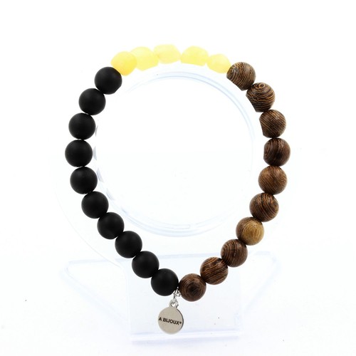 Bracelet calcite jaune - bracelet,