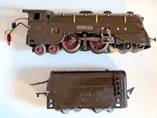 JEP. ECH O VAPEUR CARENEE 222 NORD AVEC TENDER . BASS-VOLT S57