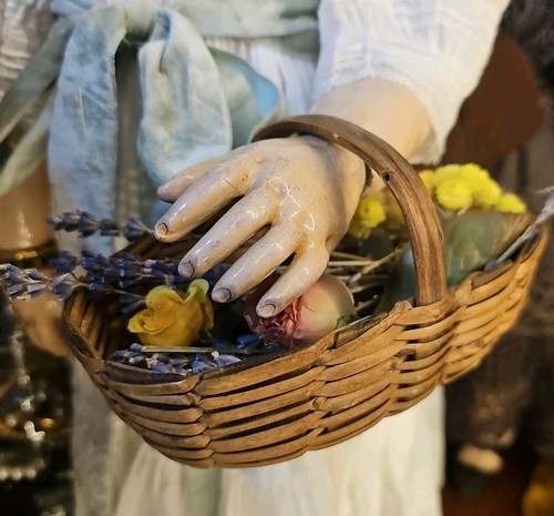 Ancien petit panier jardin - panier, de