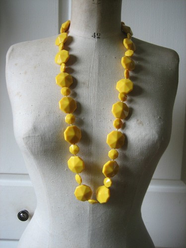 Ancien collier perles - collier,