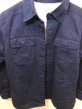THE CHILDREN PLACE - DARK BLUE LINED POCKET JACKET - L 10/12