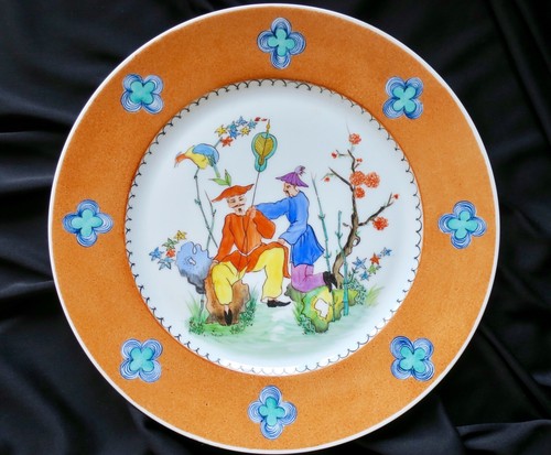 Belle assiette décor chine - belle,